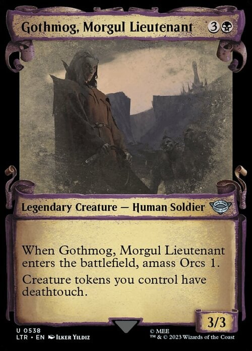 Gothmog, lugarteniente de Morgul Frente