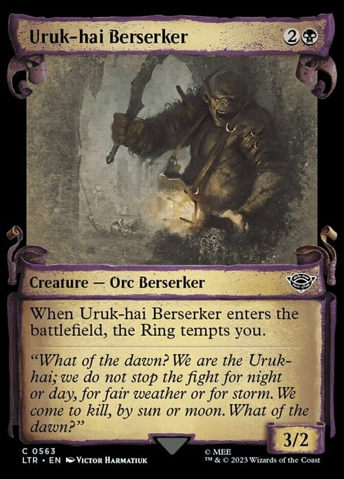 Berserker Uruk-hai Card Front