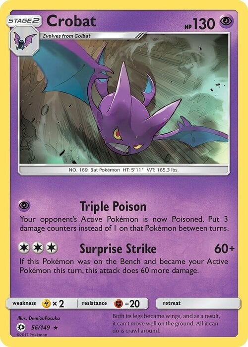 Crobat Card Front