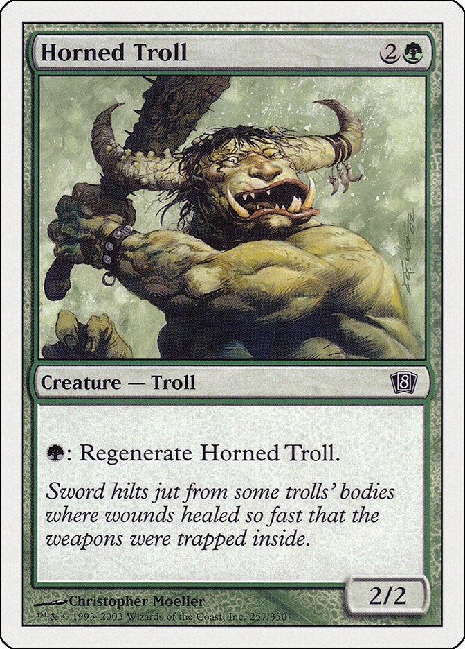 Horned Troll Eighth Edition | Magic | CardTrader