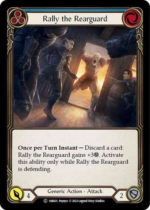 Rally the Rearguard - Blue