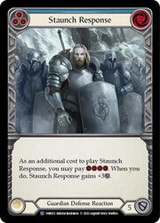 Staunch Response - Blue