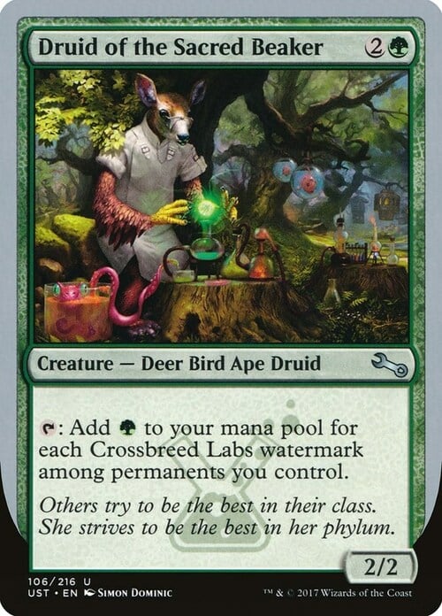 Druid of the Sacred Beaker Frente