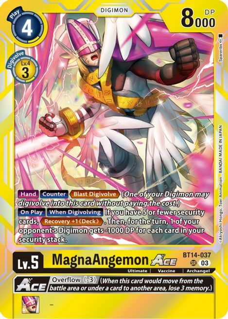 MagnaAngemon Ace Frente