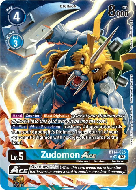 Zudomon Ace Frente