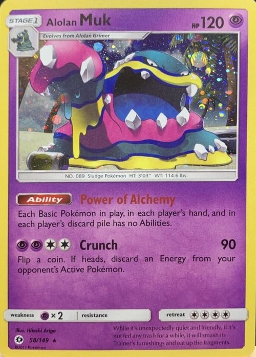 Muk di Alola Card Front