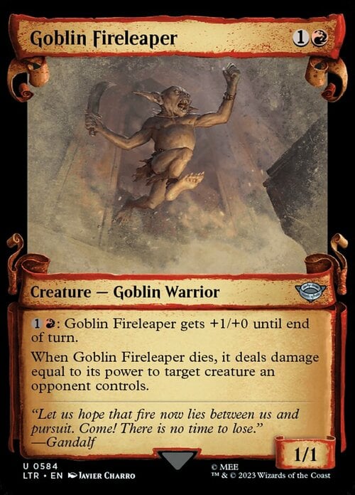 Goblin Fireleaper Card Front