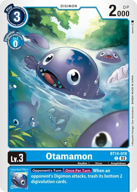 Otamamon Card Front