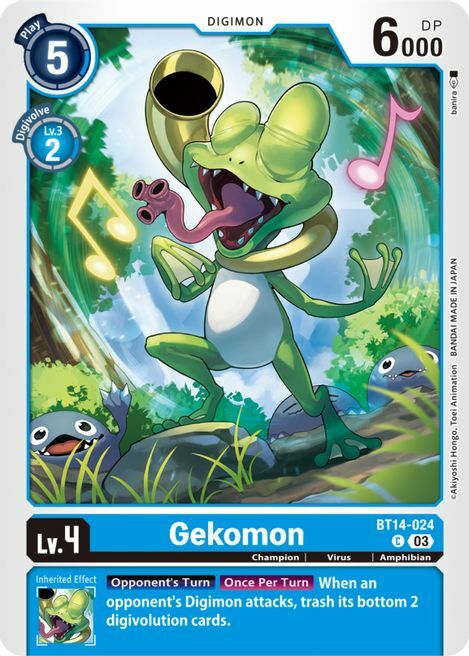 Gekomon Card Front