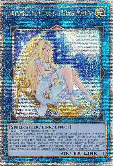 Artemis, la Magistus Fanciulla della Luna Card Front