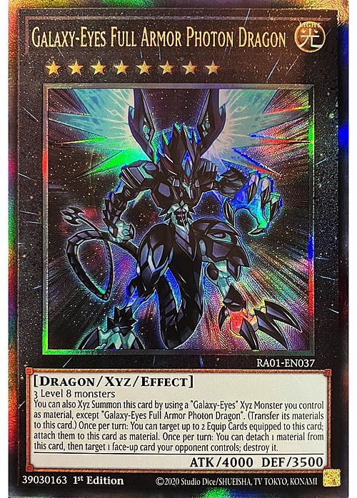 Galaxy-Eyes Full Armor Photon Dragon Card Front