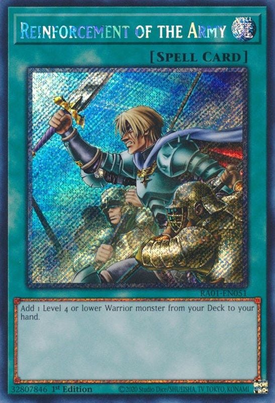 Reinforcement of the Army 25th Anniversary Rarity Collection | Yu-Gi-Oh ...