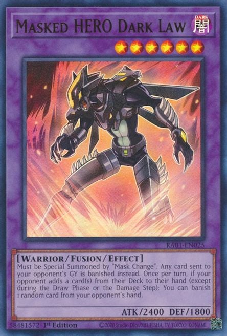 Legge Oscura EROE Mascherato 25th Anniversary Rarity Collection | Yu-Gi ...