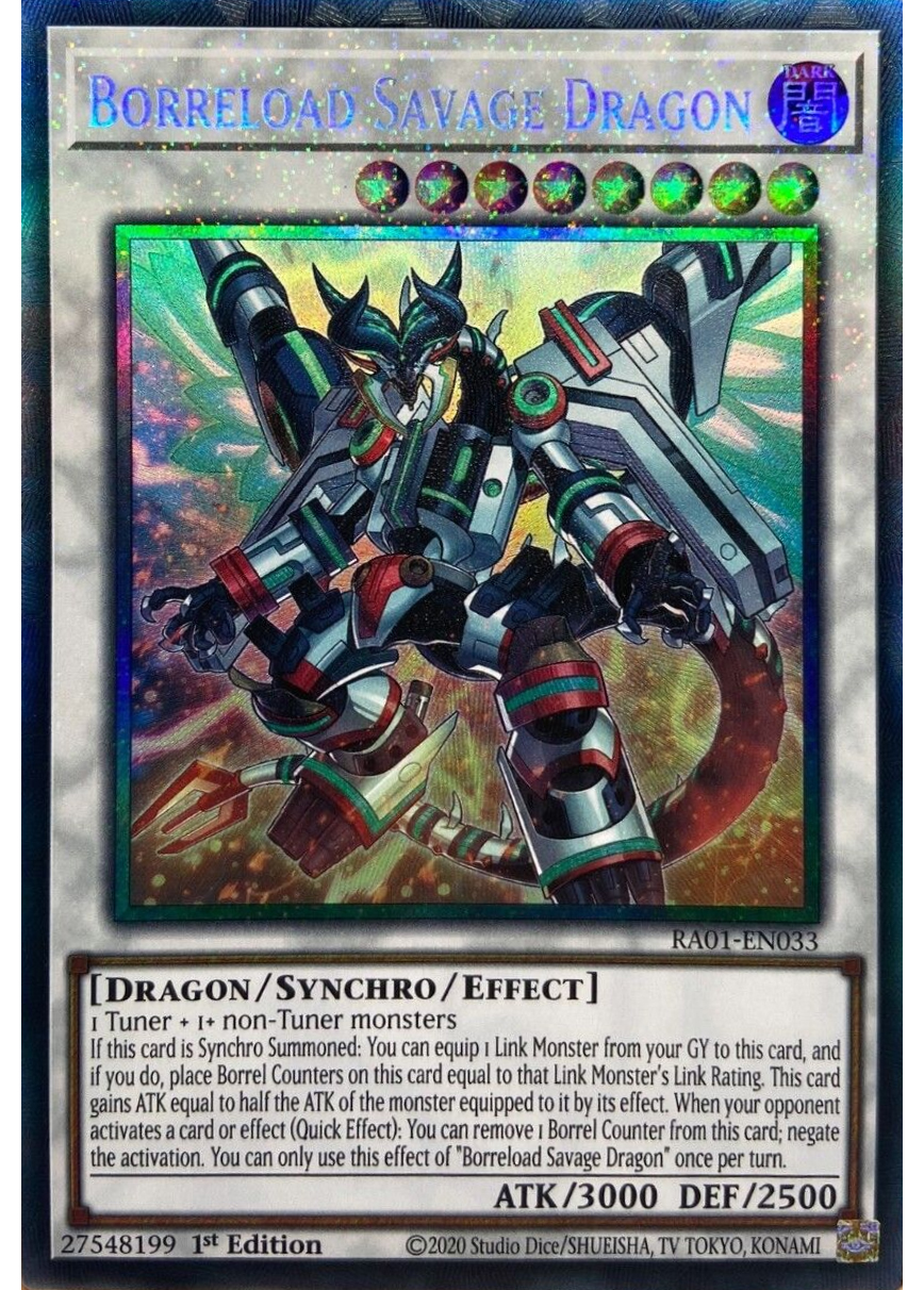 Borreload Savage Dragon 25th Anniversary Rarity Collection | Yu-Gi-Oh ...