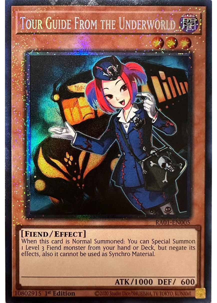 Tour Guide From The Underworld Prismatic Collector S Rare 25th Anniversary Rarity Collection 