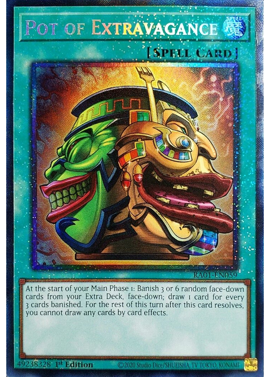 Pot Of Extravagance 25th Anniversary Rarity Collection Yu Gi Oh