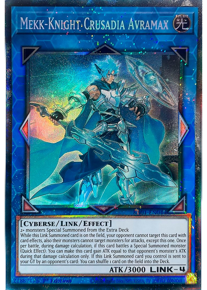 Mekk-Knight Crusadia Avramax 25th Anniversary Rarity Collection | Yu-Gi ...