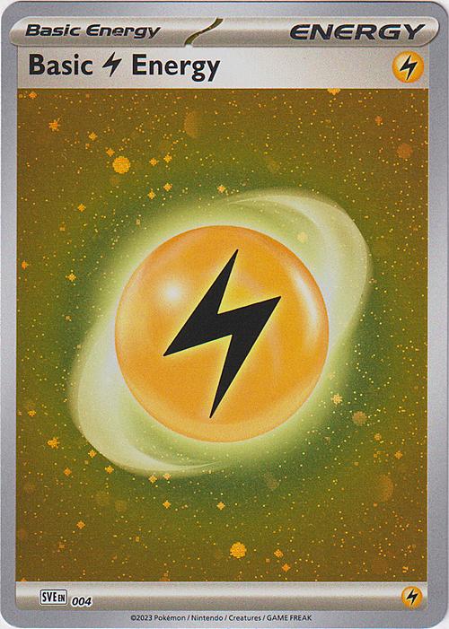 Pokemon HeartGold SoulSilver Card Common Lightning Energy