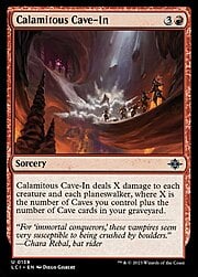 Calamitous Cave-In