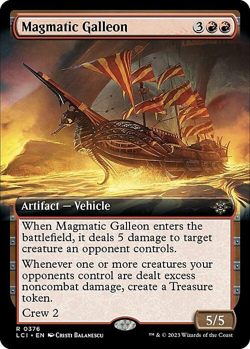 Galeone Magmatico Card Front