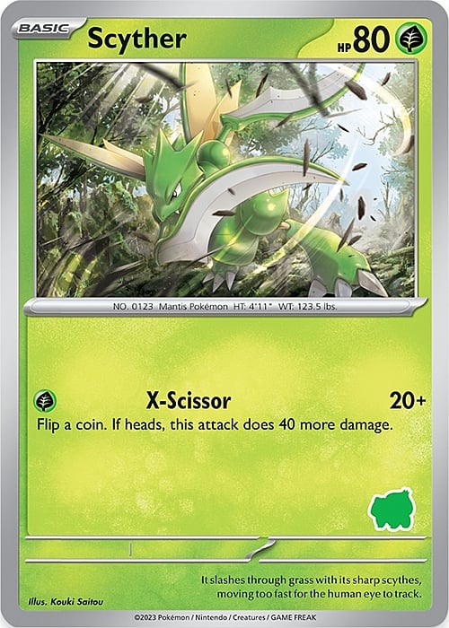 Scyther Card Front