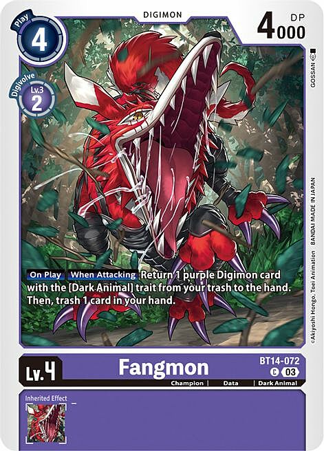 Fangmon Card Front