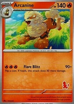 Arcanine Card Front