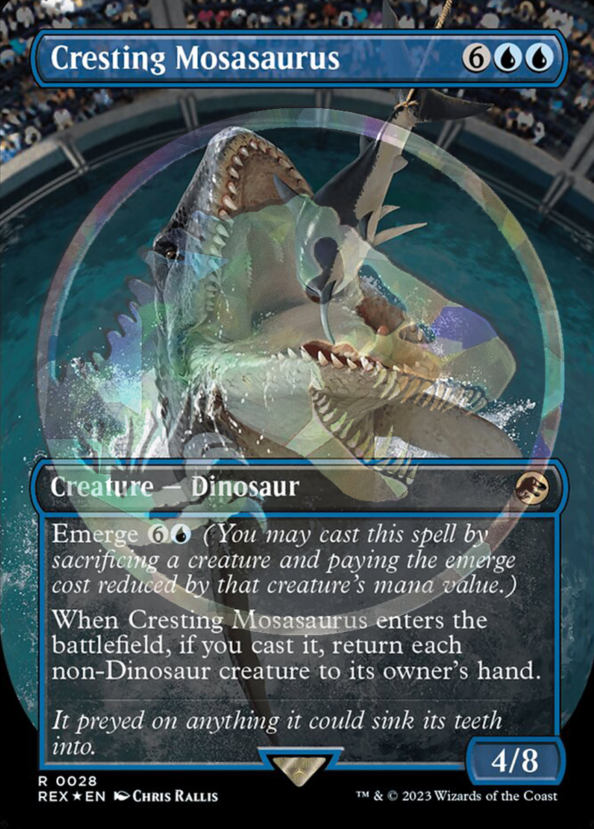 Cresting Mosasaurus, Universes Beyond: Jurassic World Collection