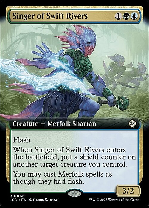 Singer of Swift Rivers Card Front