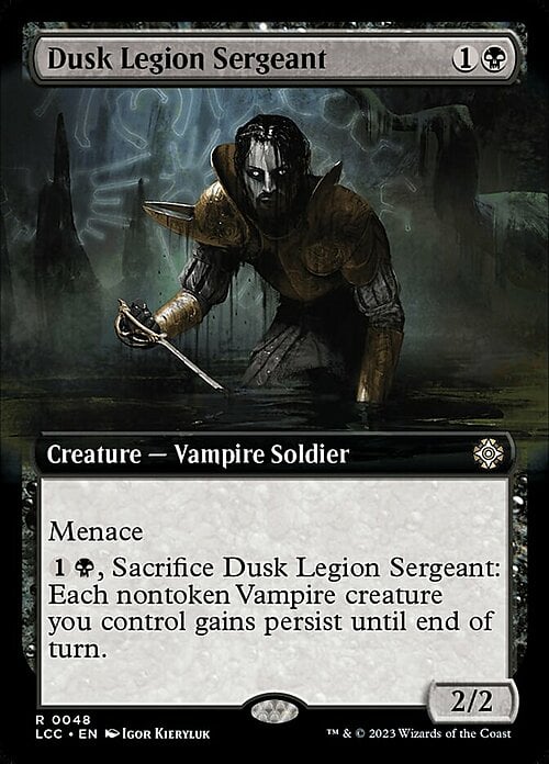 Dusk Legion Sergeant Card Front