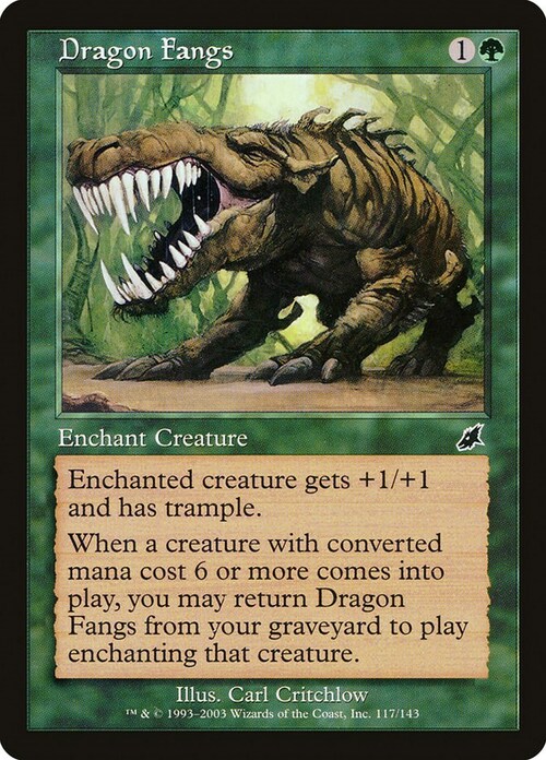 Dragon Fangs Card Front