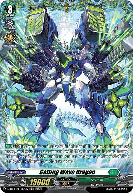 Gatling Wave Dragon Card Front