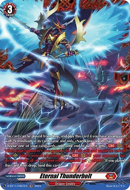 Eternal Thunderbolt Card Front