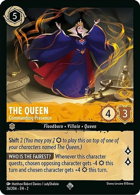 The Queen - Commanding Presence Card Front