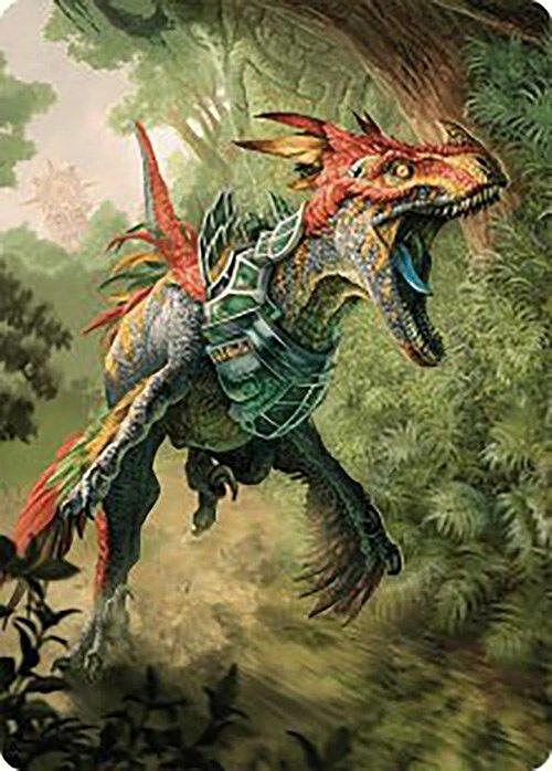 Art Series: Dinosaur Card Front