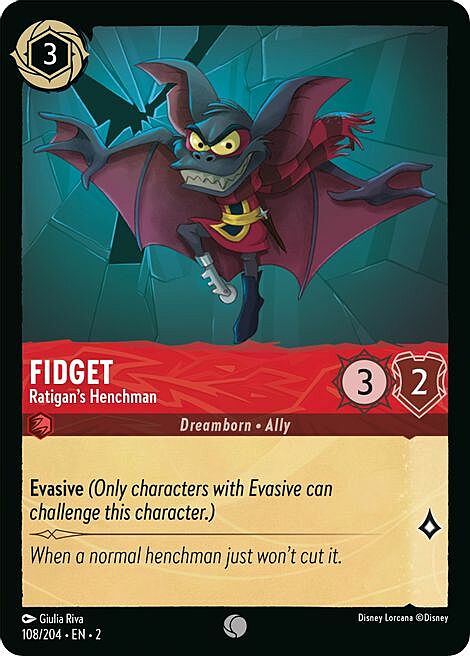 Fidget - Ratigan's Henchman Frente