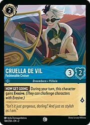 Cruella De Vil - Fashionable Cruiser