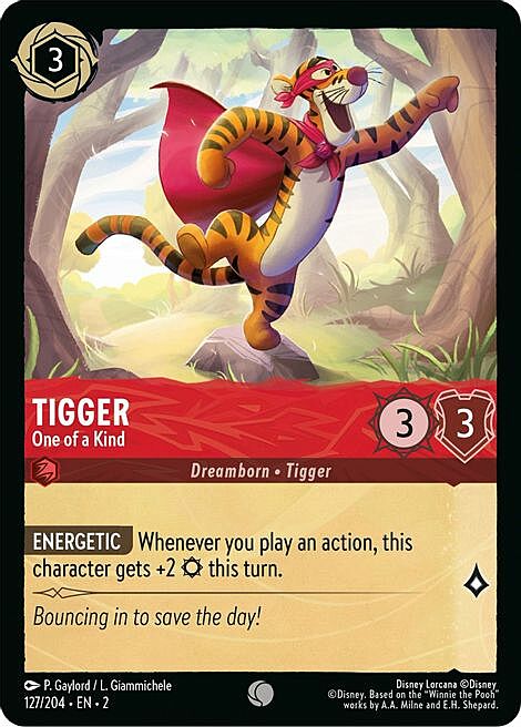 Tigger - One of a Kind Frente