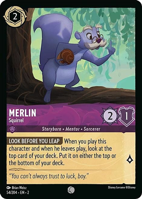 Merlin - Squirrel Frente