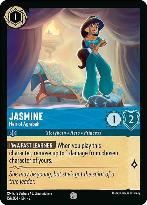 Jasmine - Heir of Agrabah Frente