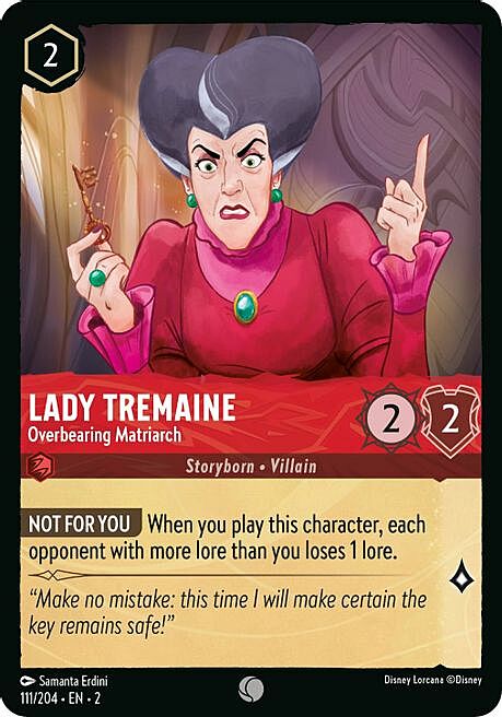 Lady Tremaine - Overbearing Matriarch Frente