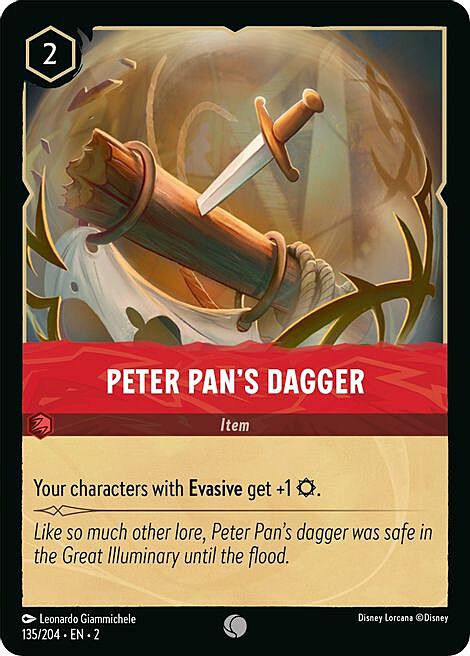 Peter Pan's Dagger Frente