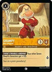 Grumpy - Bad-Tempered