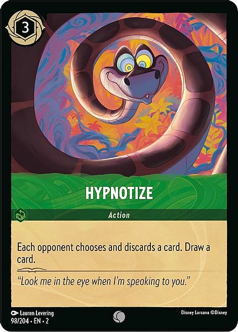 Hypnotize Card Front