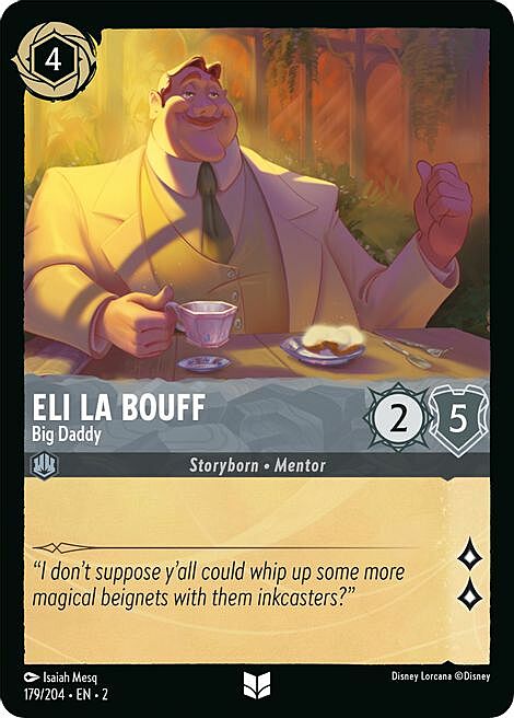 Eli La Bouff - Big Daddy Card Front