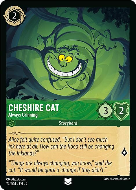 Cheshire Cat - Always Grinning Frente