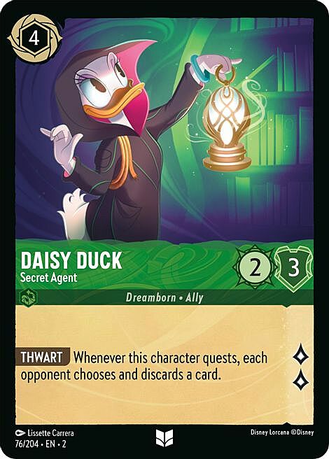 Daisy Duck - Secret Agent Frente