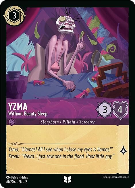 Yzma - Without Beauty Sleep Frente