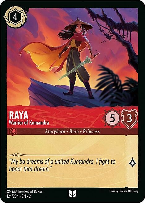 Raya - Warrior of Kumandra Frente