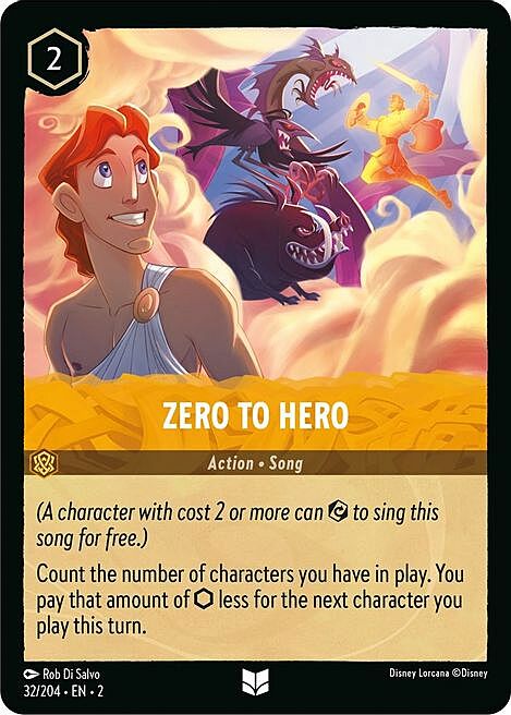 Zero To Hero Card Front